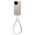 iPhone 16 Pro Max Spigen Cyrill Kajuk Classic Charm Mag Kotelo hihnalla - Cream