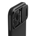 iPhone 16 Pro Max Spigen Optik Armor Mag Suojakuori - Musta