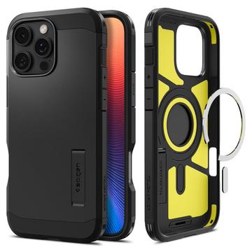 iPhone 16 Pro Max Spigen Tough Armor Mag Suojakuori - Musta