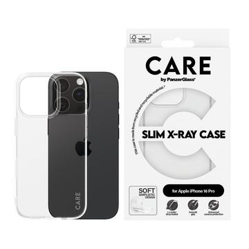 iPhone 16 Pro PanzerGlass Care Fashion Slim X-Ray Suojakuori - läpinäkyvä