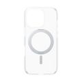 iPhone 16 Pro PanzerGlass Kickstand Care Kotelo - MagSafe-yhteensopiva - hopea