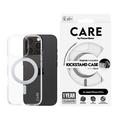 iPhone 16 Pro PanzerGlass Kickstand Care Kotelo - MagSafe-yhteensopiva - hopea