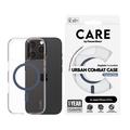 iPhone 16 Pro PanzerGlass Care Transparent Urban Combat Suojakuori - MagSafe-yhteensopiva - sininen