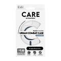 iPhone 16 Pro PanzerGlass Care Transparent Urban Combat Suojakuori - MagSafe-yhteensopiva - sininen