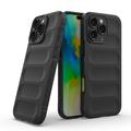 iPhone 16 Pro Rugged TPU Suojakuori - Musta