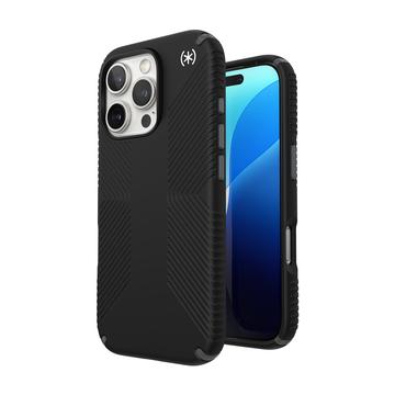 iPhone 16 Pro Speck Presidio2 Grip Hybridikotelo - Musta