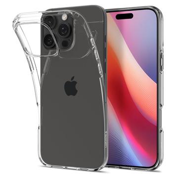 iPhone 16 Pro Spigen Liquid Crystal TPU Suojakuori - Kirkas