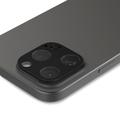 iPhone 16 Pro/16 Pro Max Spigen Optik.tR Kameralinssin Panssarilasi - 9H - Musta