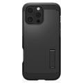 iPhone 16 Pro Spigen Tough Armor Mag Suojakuori - Musta