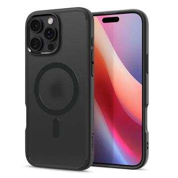 iPhone 16 Pro Spigen Ultra Hybrid Mag Kotelo - Pakkanen musta