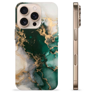 iPhone 16 Pro TPU Suojakuori - Jade Marmori