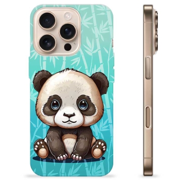 iPhone 16 Pro TPU Suojakuori - Panda