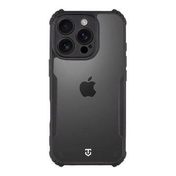 iPhone 16 Pro Tactical Quantum Stealth kotelo, jossa on vahvistetut kulmat - Kirkas / musta