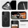 iPhone 16 Spigen Core Armor Mag MagSafe TPU-kotelo - Musta