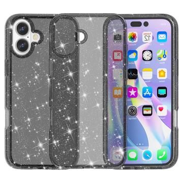 iPhone 16 Stylish Glitter Series Hybridikotelo