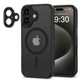 iPhone 16 Tech-Protect MagCam -kotelo - MagSafe-yhteensopiva - matta musta