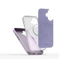 iPhone 16 Tech-Protect Silicone Pure -kotelo - MagSafe-yhteensopiva - Mauve värinen