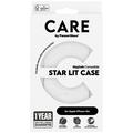 iPhone 16e PanzerGlass Care Star Lit -kotelo - MagSafe-yhteensopiva - Valkoinen