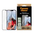 iPhone 16e/14/13/13 Pro PanzerGlass Ultra-Wide Fit EasyAligner -Panssarilasi - 9H - musta kehys