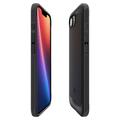 iPhone 16e Spigen Rugged Armor Mag TPU-Kotelo - Musta