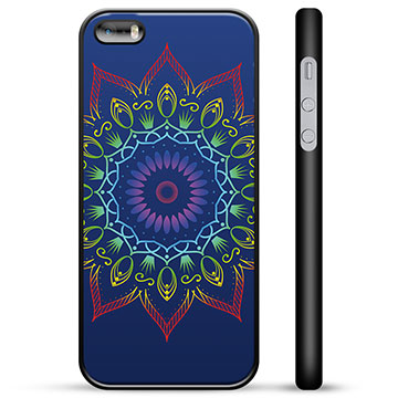 iPhone 5/5S/SE Suojakuori - Värikäs Mandala