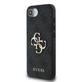 iPhone 16e Guess 4G Big Metal Logo Hybridikotelo - Harmaa