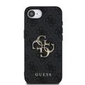 iPhone 16e Guess 4G Big Metal Logo Hybridikotelo - Harmaa