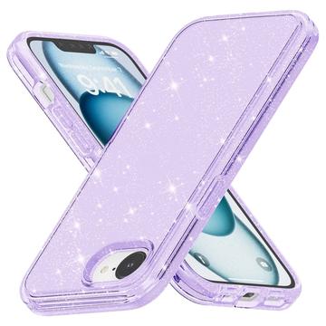 iPhone SE (2025) Stylish Glitter Series Hybridikotelo - MagSafe-yhteensopiva