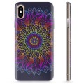 iPhone XS Max TPU Suojakuori - Värikäs Mandala