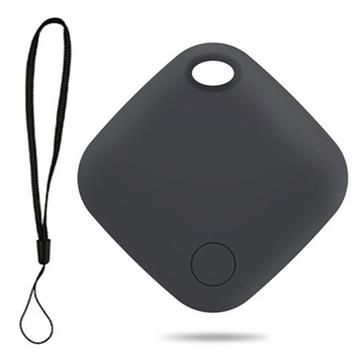 itag03 Bluetooth Finder Anti-Loss Locator Applen laitteelle Kannettava Mini Tracker hihnalla - Musta