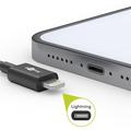 Goobay USB-A / Lightning Data- ja Latauskaapeli - 1m - Valkoinen