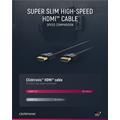 Clicktronic Ultra Slim HDMI 2.0 Johto Ethernetilla - 1m